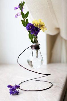 گلدان با لامپ (m28391)|ایده ها