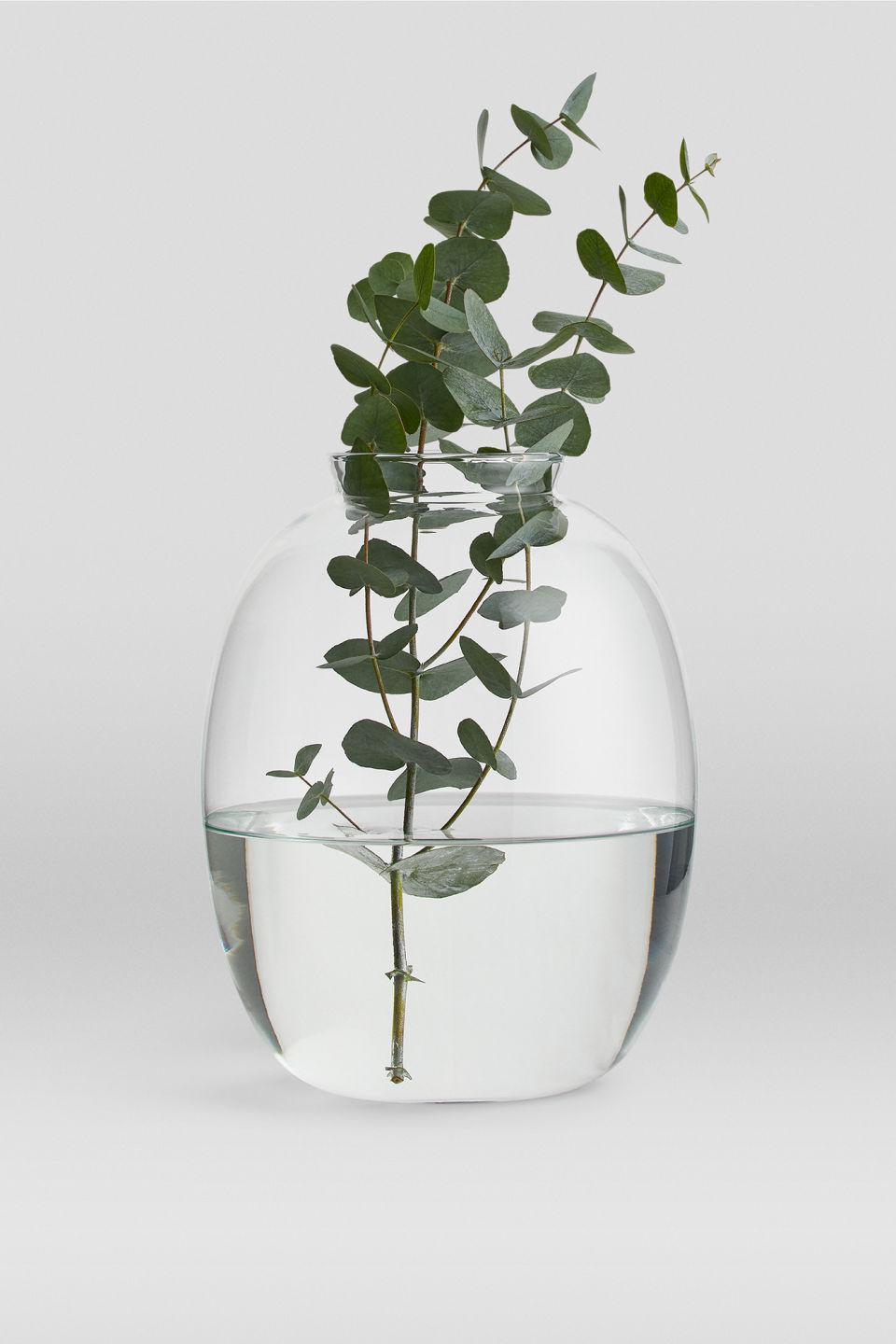 گلدان شیشه ای گرد (m28124)|ایده ها