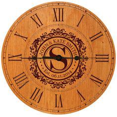ساعت رومیزی چوبی مدرن و دکوری (m30420)