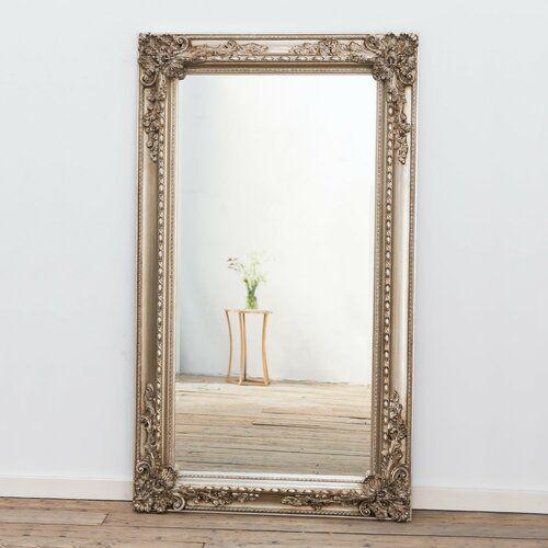 آینه قدی دیواری و ایستاده با قاب چوبی (m30393)|ایده ها