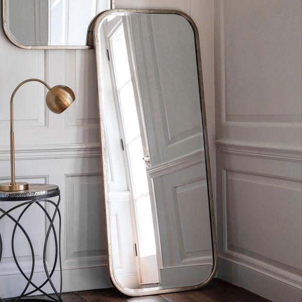 آینه قدی دیواری و ایستاده با قاب چوبی (m30386)|ایده ها