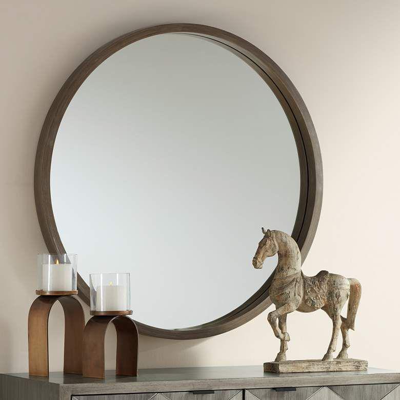 آینه دیواری چوبی (m30973)|ایده ها
