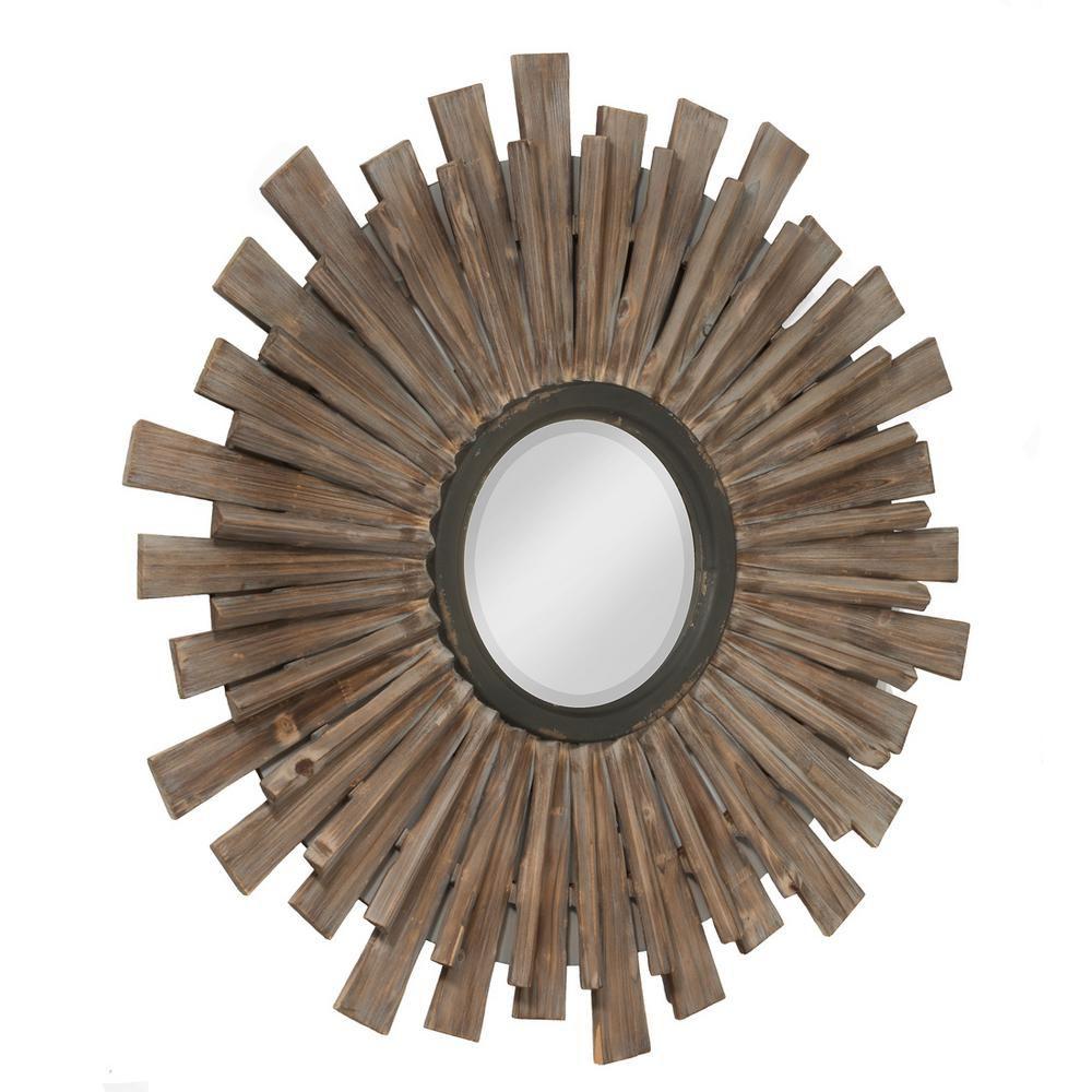 آینه دیواری با قاب چوبی (m31649)|ایده ها