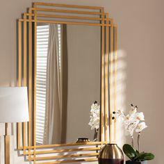آینه دیواری چوبی (m33005)
