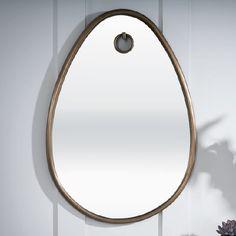 آینه دیواری با قاب چوبی (m32930)