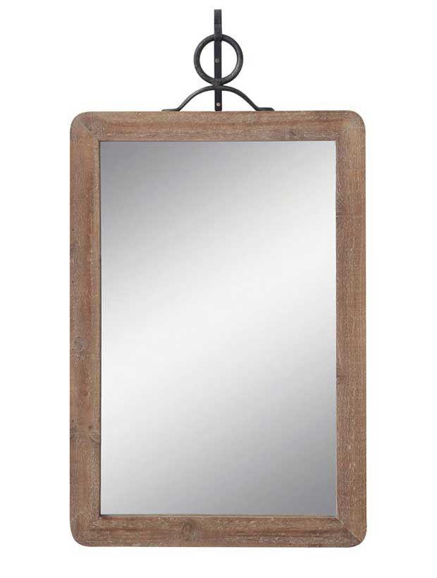 آینه دیواری چوبی (m35098)|ایده ها