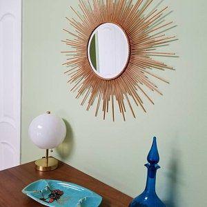 آینه دیواری طرح خورشید (m38384)|ایده ها