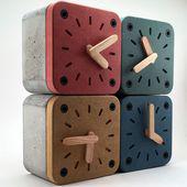 ساعت رومیزی چوبی مدرن و دکوری (m38464)