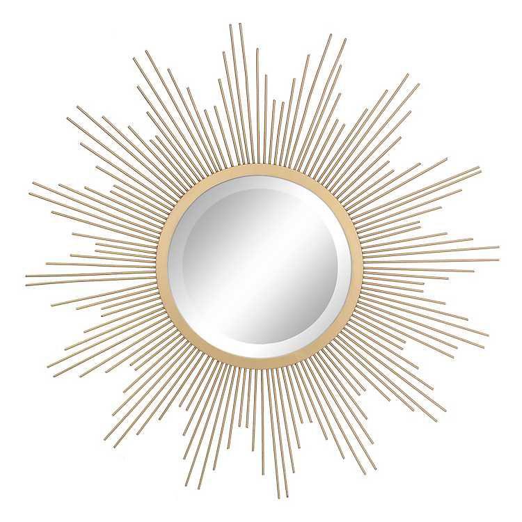 آینه دیواری طرح خورشید (m41008)|ایده ها