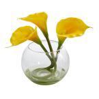 گلدان شیشه ای گرد (m41137)