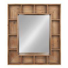 آینه دیواری چوبی (m42800)