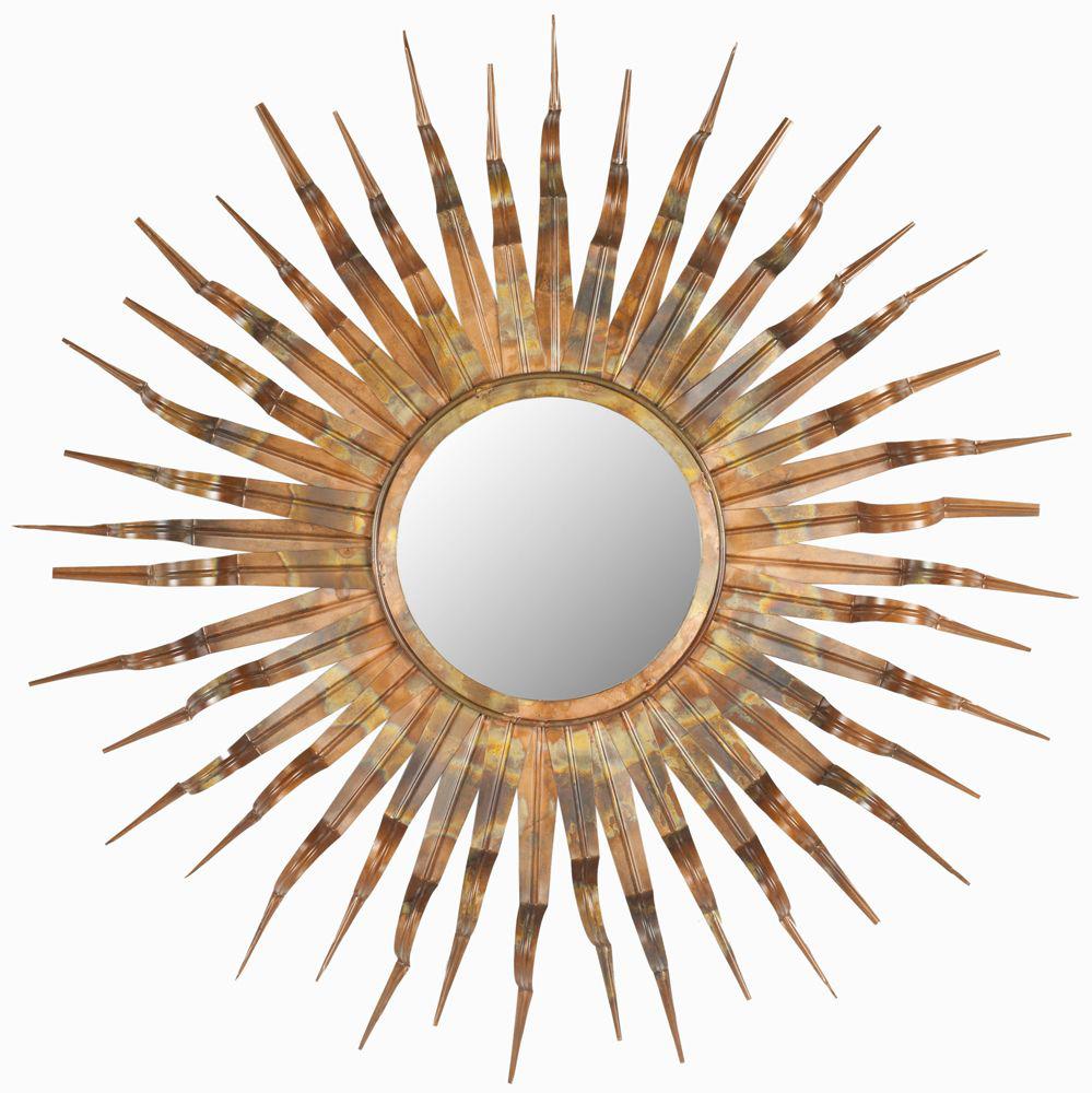 آینه دیواری طرح خورشید (m43364)|ایده ها