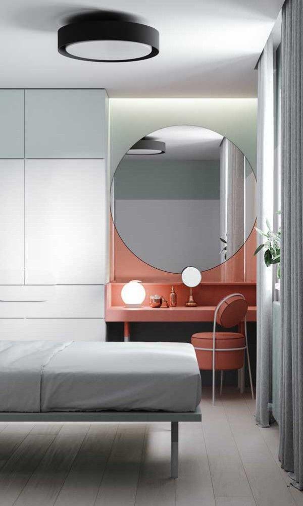 آینه دیواری اتاق خواب (m43798)|ایده ها