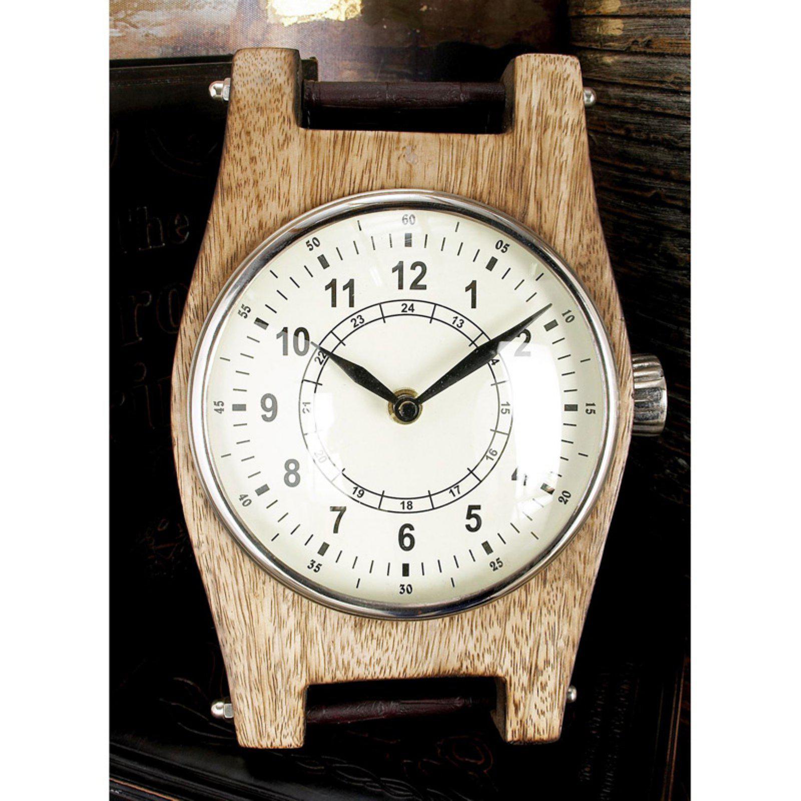ساعت رومیزی چوبی مدرن و دکوری (m43970)|ایده ها