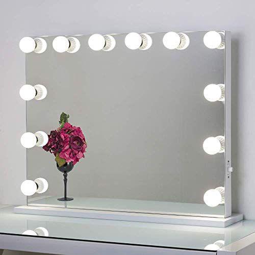 آینه رومیزی آرایش مدل چراغدار (m45016)|ایده ها