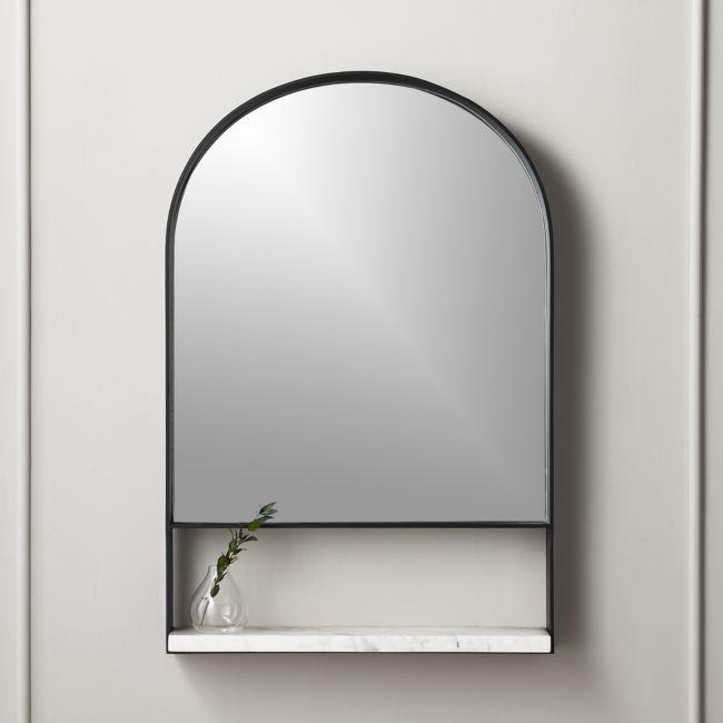آینه دیواری با شلف (m44812)|ایده ها