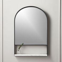 آینه دیواری با شلف (m44812)