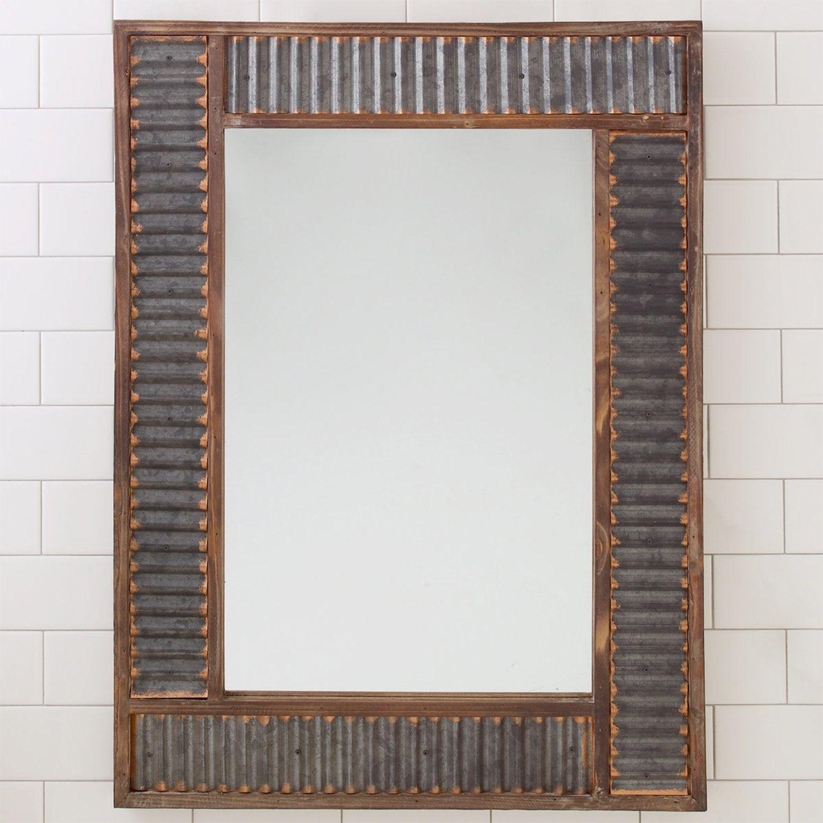 آینه دیواری چوبی (m45061)|ایده ها