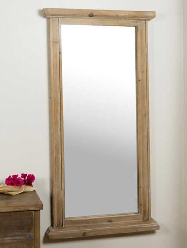 آینه دیواری چوبی (m47560)|ایده ها