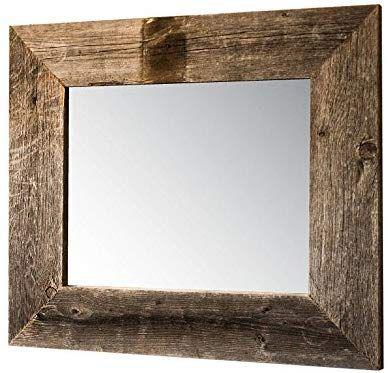 آینه دیواری چوبی (m47509)|ایده ها