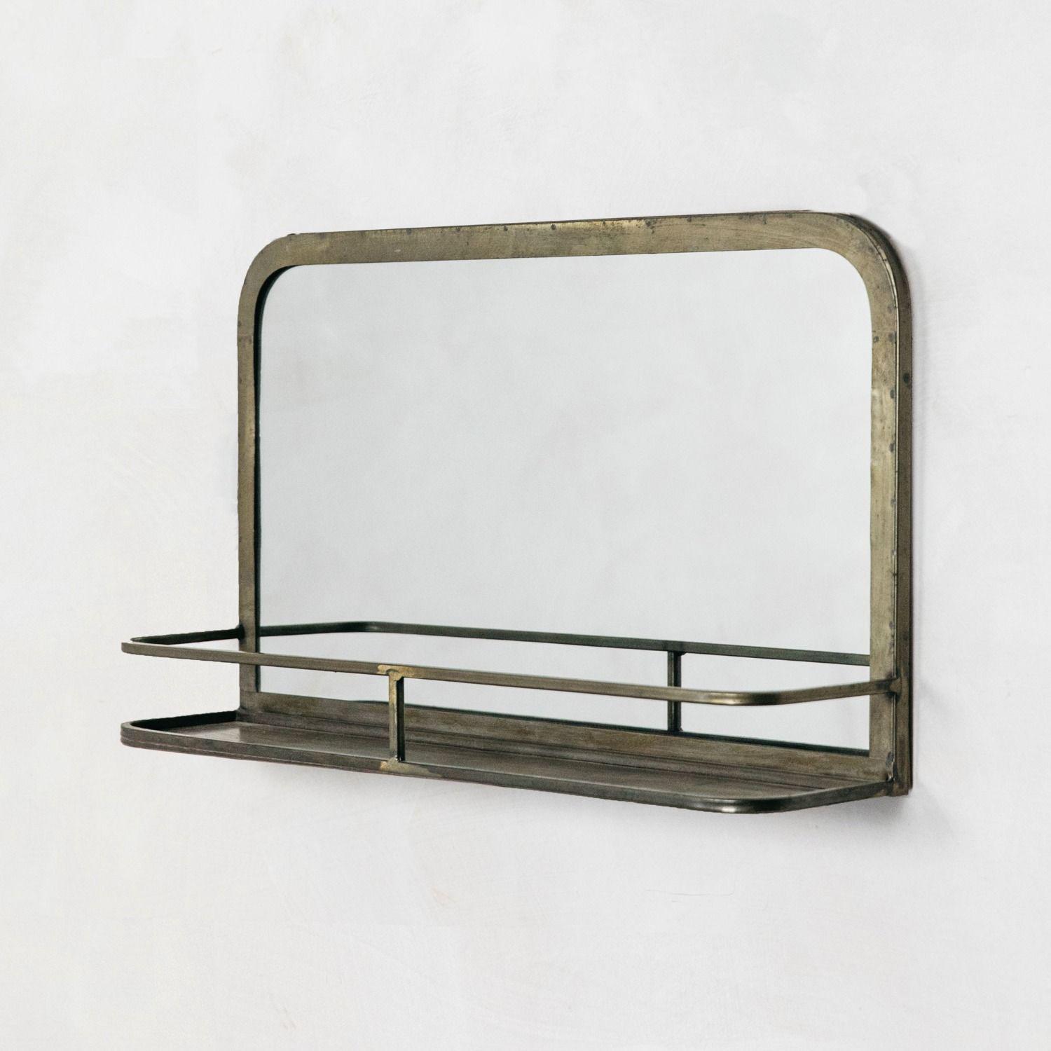 آینه دیواری با شلف (m47264)|ایده ها