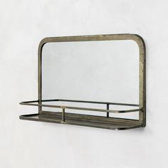 آینه دیواری با شلف (m47264)