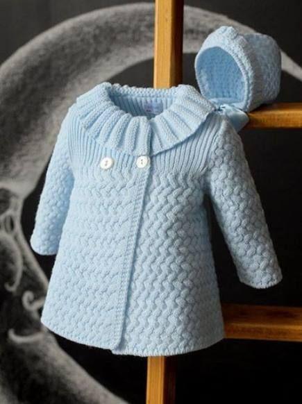 لباس نوزاد بافتنی (m50423)|ایده ها