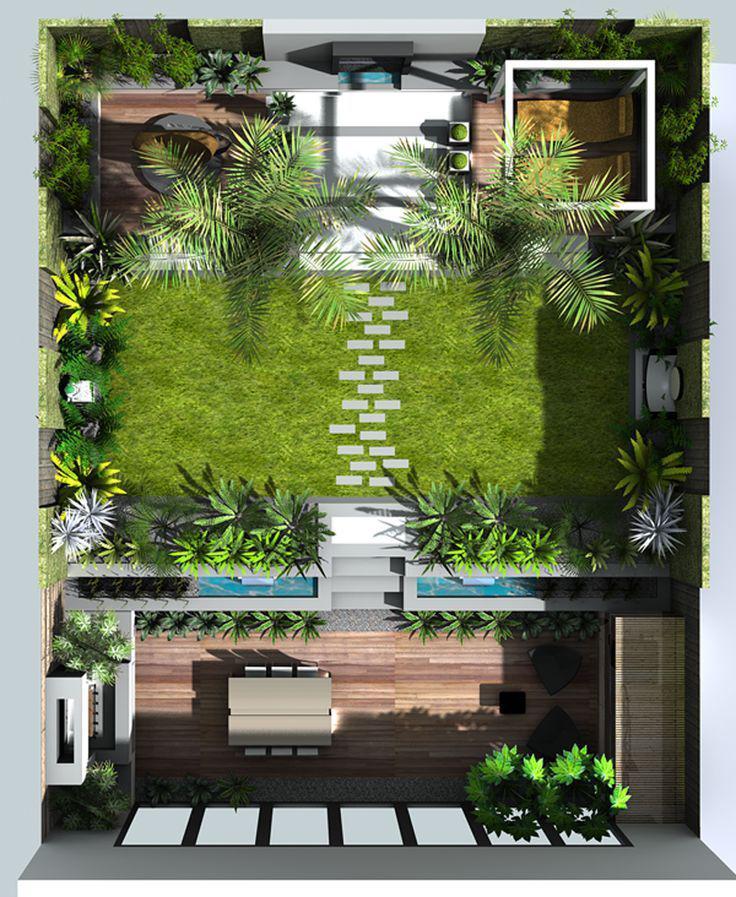 طراحی باغچه پشت بام (m50475)|ایده ها