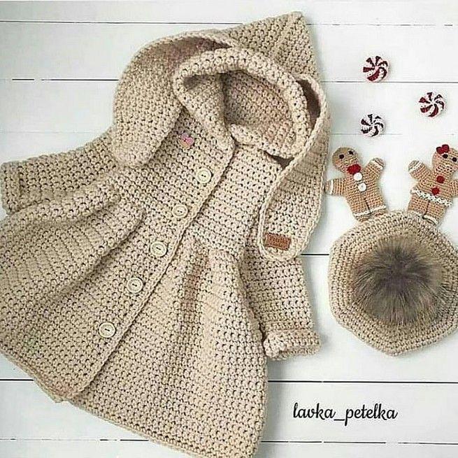 لباس نوزاد بافتنی (m50428)|ایده ها