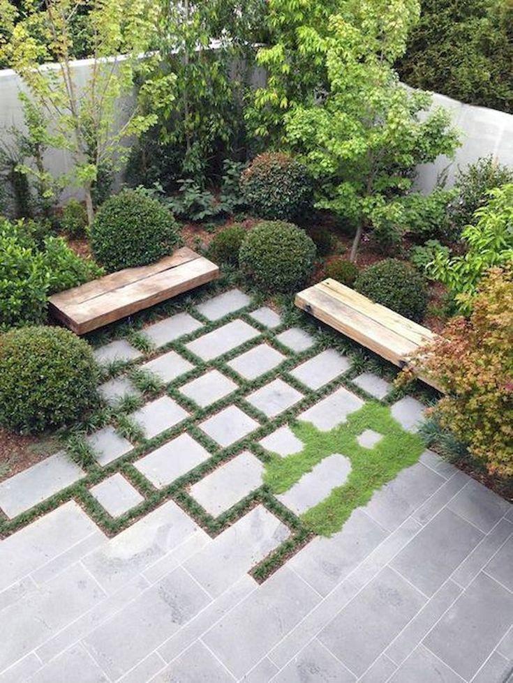طراحی باغچه در حیاط (m50517)|ایده ها