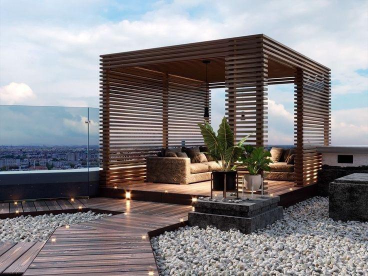 طراحی باغچه پشت بام (m50432)|ایده ها