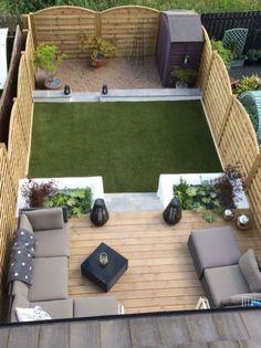 طراحی باغچه در حیاط (m50489)