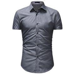 پیراهن مردانه آستین کوتاه (m49669)