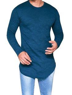 تی شرت مردانه لانگ (m49512)