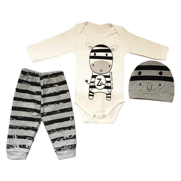ست 3 تکه لباس نوزادی مدل mini zebra|دیجی‌کالا