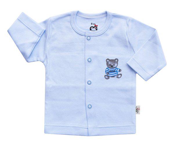 بلوز نوزادی آدمک طرح خرس رنگ آبی|دیجی‌کالا