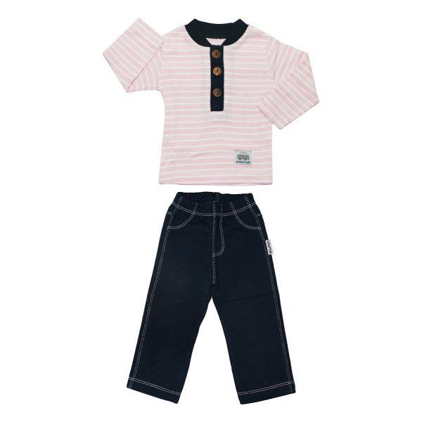 ست تی شرت و شلوار نوزادی پسرانه آدمک مدل 1155011 کد 12|دیجی‌کالا