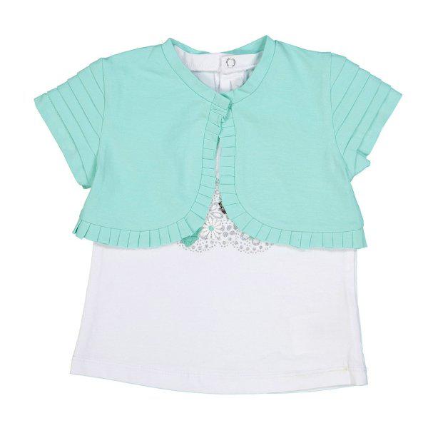 ست تی شرت و رویه نوزادی دخترانه مایورال مدل MA 1038034|دیجی‌کالا