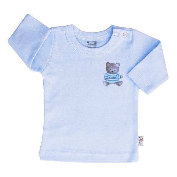 تی شرت آستین بلند نوزادی آدمک طرح خرس رنگ آبی|دیجی‌کالا