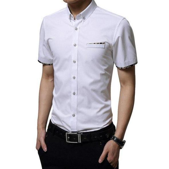 پیراهن مردانه آستین کوتاه (m57404)|ایده ها