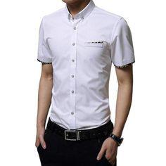 پیراهن مردانه آستین کوتاه (m57404)