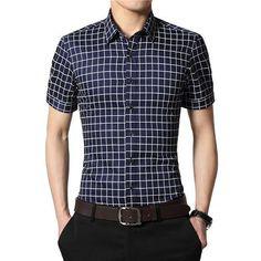 پیراهن مردانه آستین کوتاه (m57378)