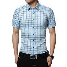 پیراهن مردانه آستین کوتاه (m57383)