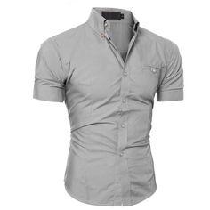 پیراهن مردانه آستین کوتاه (m57399)