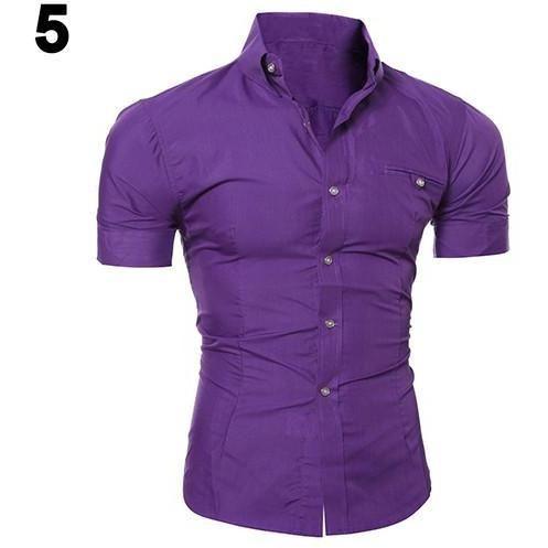 پیراهن مردانه آستین کوتاه (m57403)|ایده ها