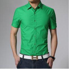 پیراهن مردانه آستین کوتاه (m57386)