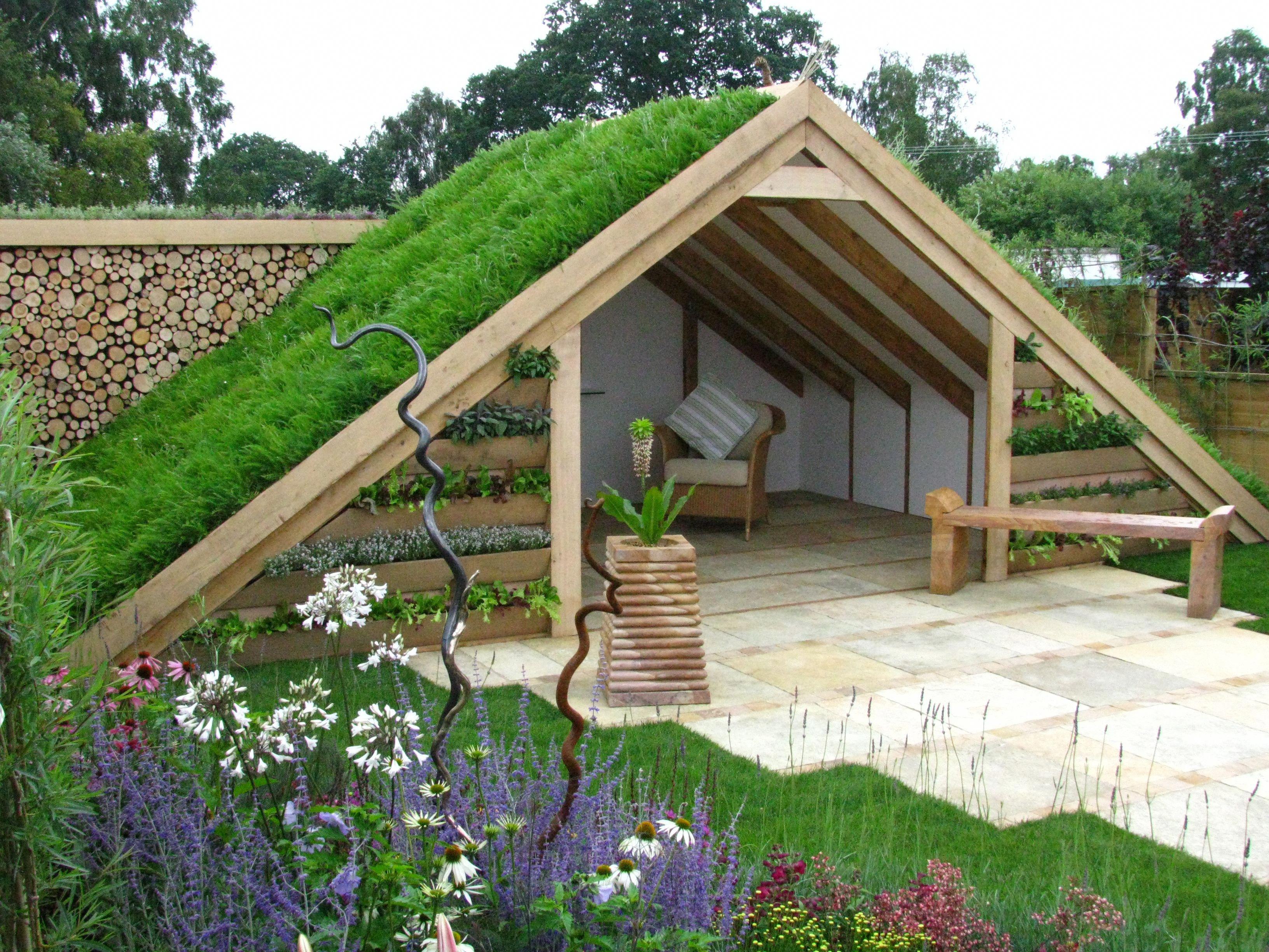 طراحی باغچه پشت بام (m61351)|ایده ها