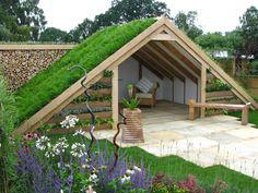 طراحی باغچه پشت بام (m61351)