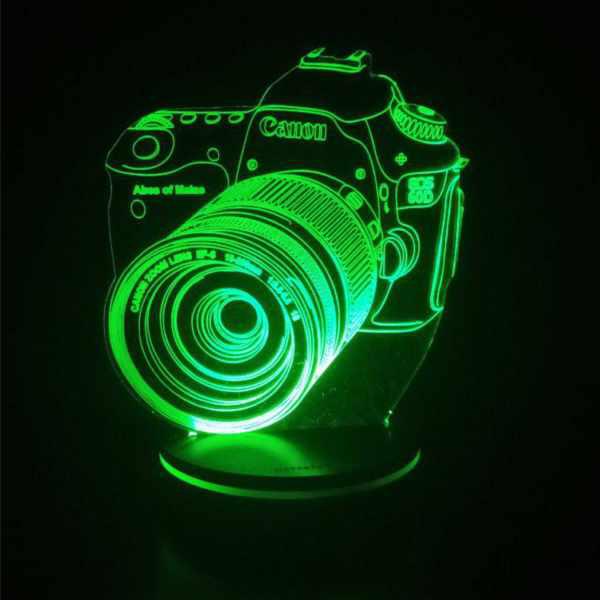 چراغ خواب پارسافن لیزر طرح دوربین عکاسی 16 رنگ ریموت دار|دیجی‌کالا