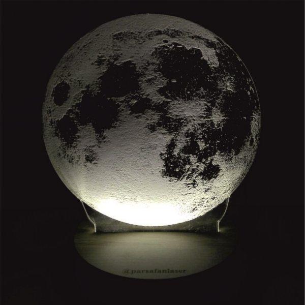 چراغ خواب پارسافن لیزر طرح کره ماه|دیجی‌کالا
